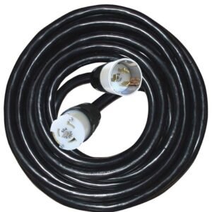100′ 6/3-8/1 BLACK RUBBER TEMPORARY POWER CORD