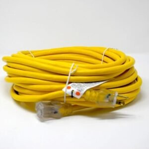 25' Yellow 12/3 SJEOW-UL OSHA Weather -60 Degree Extension